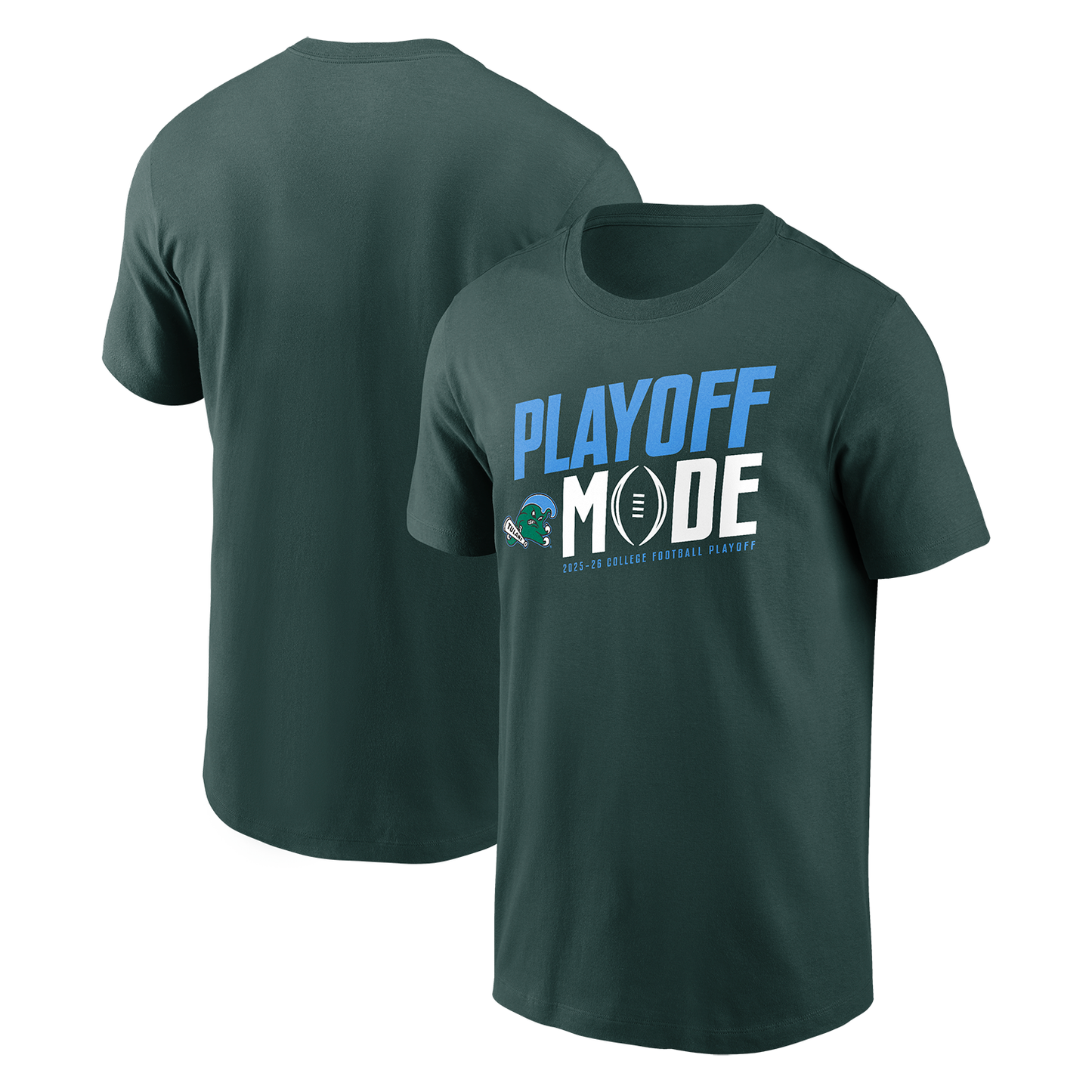 Nike Tulane 2025-26 College Football Playoff Bound Tee