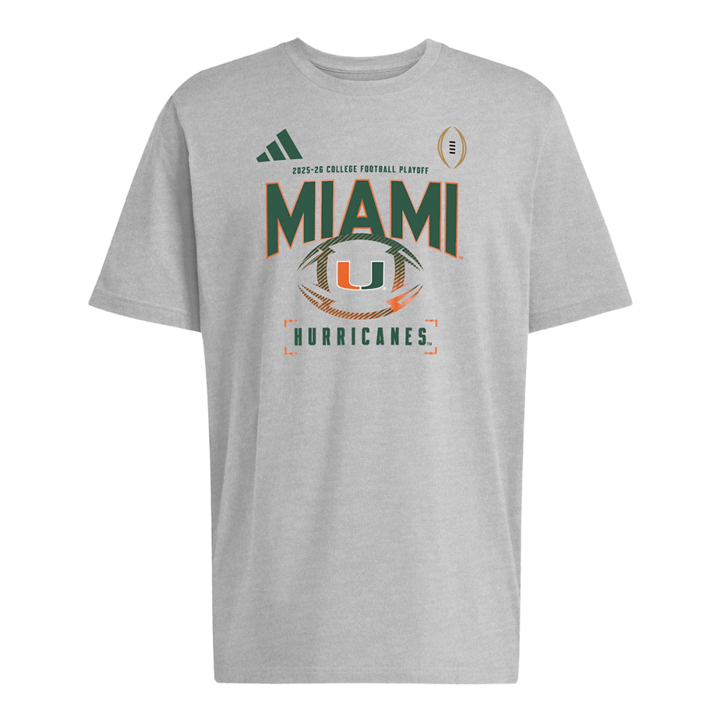Adidas Miami College Football Playoff 2026 Bound T-Shirt