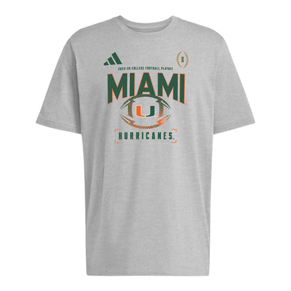 Adidas Miami College Football Playoff 2026 Bound T-Shirt