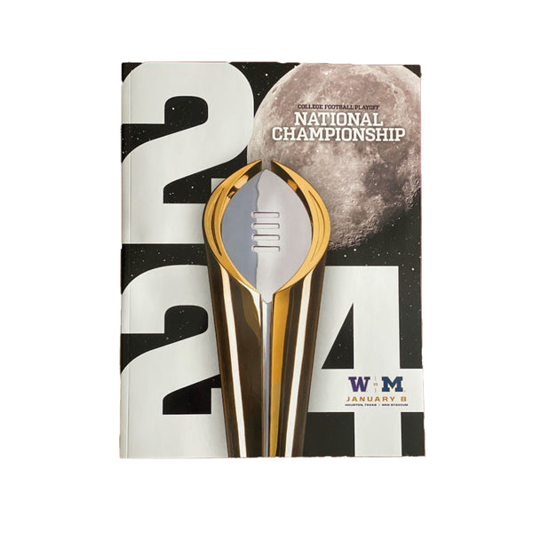 College Football Playoff 2024 National Championship Game Program - Front View