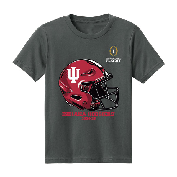 Youth College Football Playoff 2025 Indiana Helmet T-Shirt