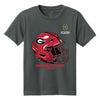 Youth College Football Playoff 2025 Georgia Helmet T-Shirt