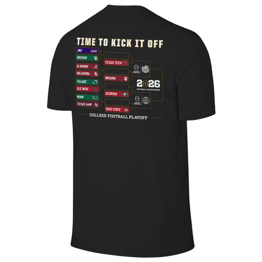 Retro Brand College Football Playoff 2025-26 Bracket Tee