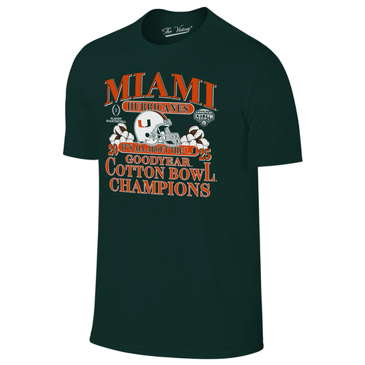 Retro Brand Miami Goodyear Cotton Bowl Champions T-Shirt
