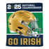 College Football Playoff 2025 Notre Dame Rally Towel