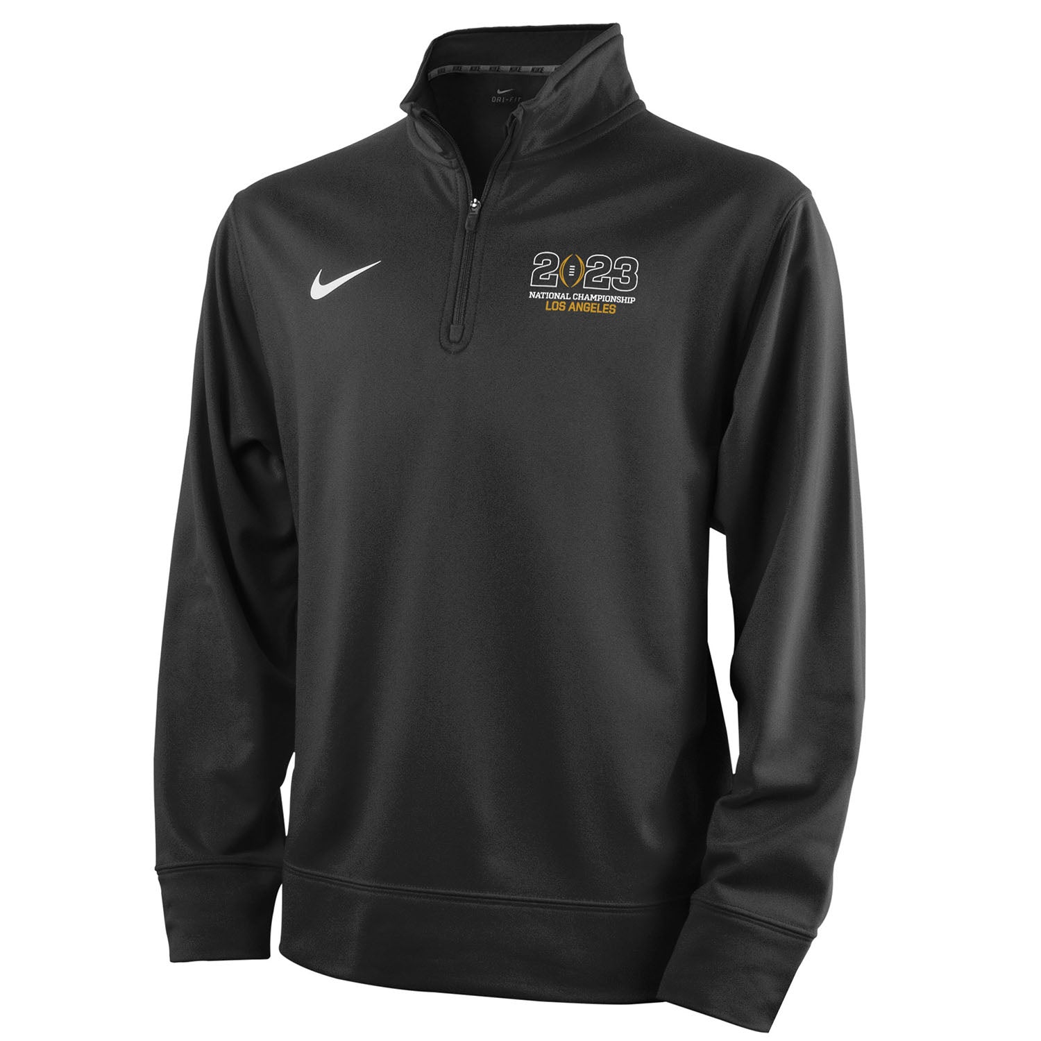 gewoontjes Besmetten Prestigieus Youth College Football Playoff 2023 Nike 1/4 Zip Therma Jacket | College  Football Playoff Shop