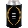 College Football Playoff Two-Tone 12oz Coozie in Black - Back View