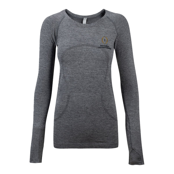 Ladies College Football Playoff lululemon Long Sleeve Swiftly T-Shirt - Front View
