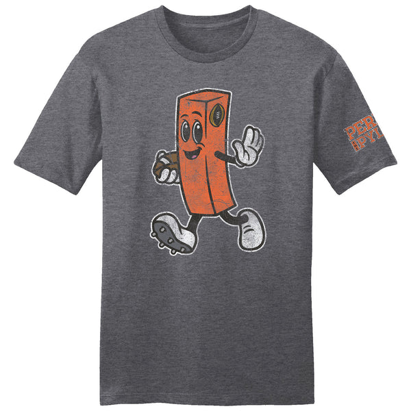 College Football Playoff Perry the Pylon Charcoal T-Shirt - Front View
