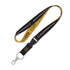 College Football Playoff Black/Gold Lanyard - Front and Back View