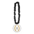College Football Playoff Black Fan Chain - Front View