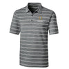 College Football Playoff Forge Heathered Stripe Polo