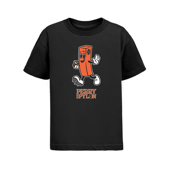 Youth College Football Playoff Perry Pylon T-Shirt in Black - Front View