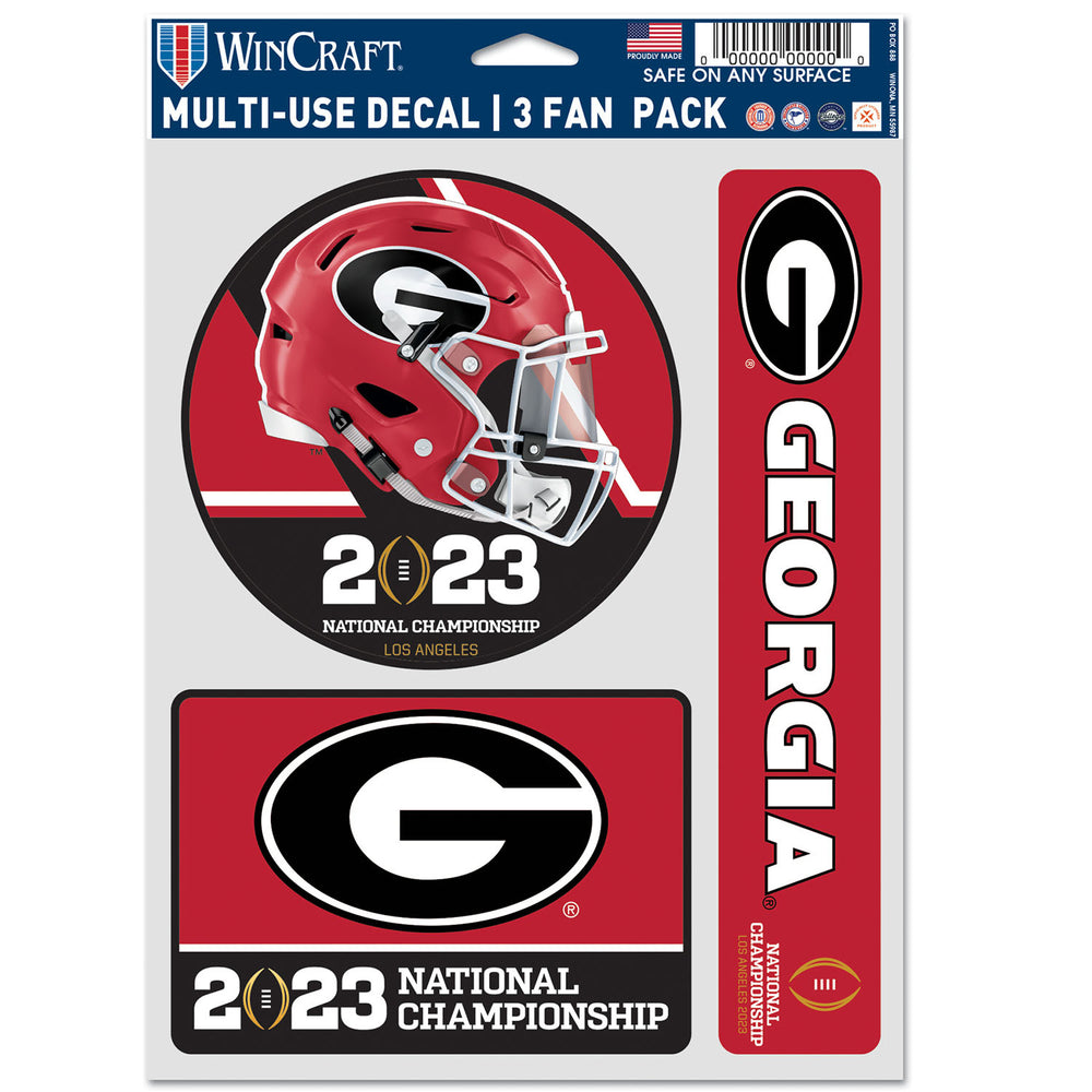 Georgia Bulldogs WinCraft Back-To-Back College Football