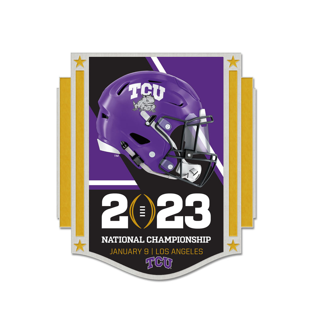 WinCraft TCU Horned Frogs College Football Playoff 2023 National  Championship Game 15'' x 18'' Rally Towel